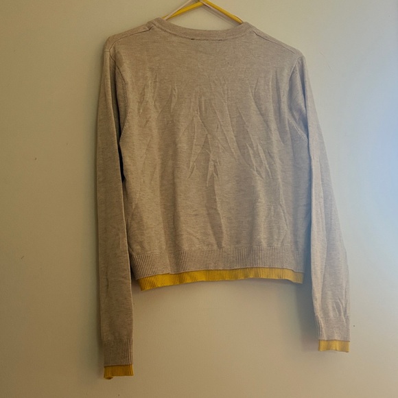 Zara Stylish Beige and Yellow/Beige Women's cardigan 💛🤎 - Picture 7 of 7